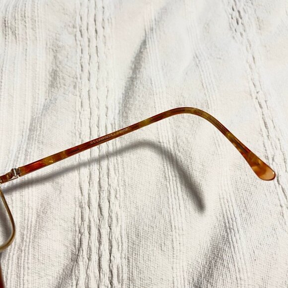 Vintage St. Lawrence Eyeglasses Gold Metal Aviator Frame - Picture 5 of 9